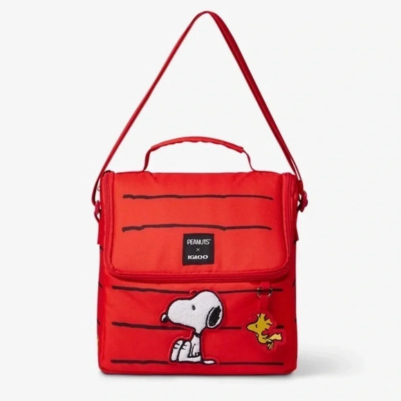 Peanuts x Peanuts Insulated Cooler Lunch Bag 16-Can Capacity New - Picture 1 of 13